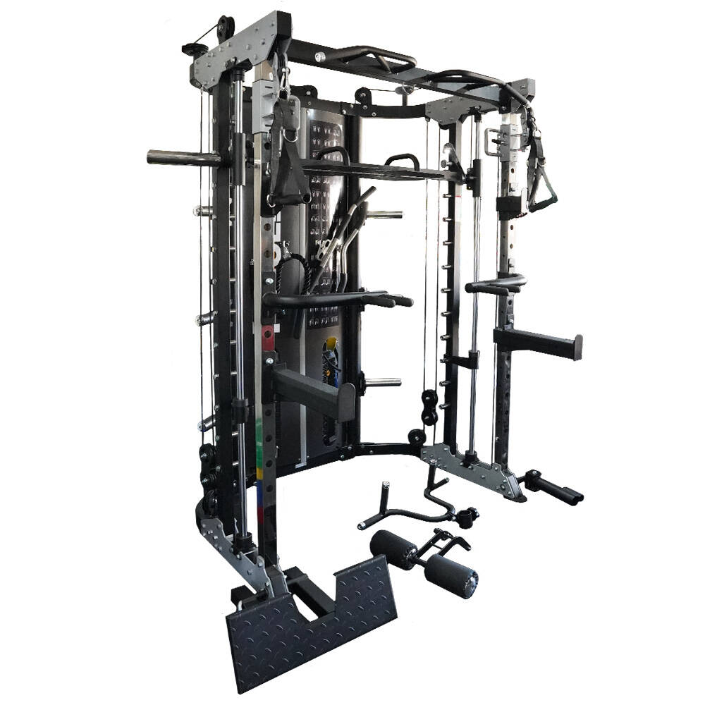 G12™ All-In-One Trainer - Functional Trainer (2 x 90.5 kg), Smith Machine, Power Rack and Leg Press