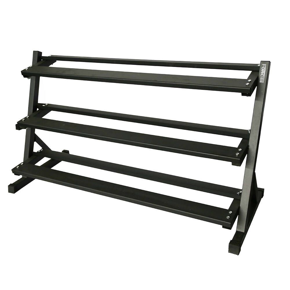 Buy FORCE USA 3 Tier Dumbbell Rack 10 20 Pairs Rack Best Price Guaranteed