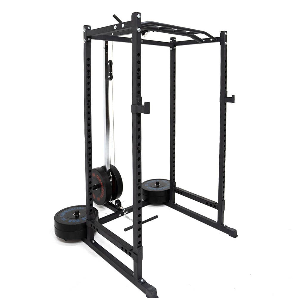 Force USA PT Rack Musculacion con Accesorio Polea Alta Baja