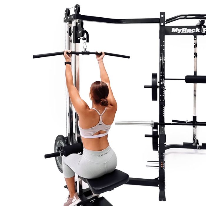 Force USA MyRack Seat Lat for Cable Cross Attachment