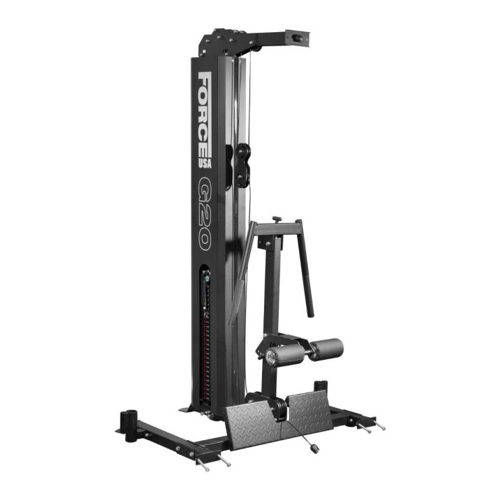 Force usa lat pulldown and low row combo machine outlet